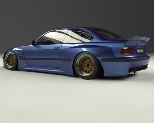 Pandem Bmw E36 Rear Lip