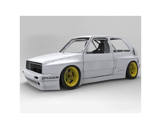 Pandem Vw Golf Mk2 Front Over Fenders