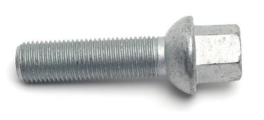 14 X 1.5 Wheel Bolts - Thread Length: 43mm / Head: 17mm / Seat Type: VW / Audi Ball