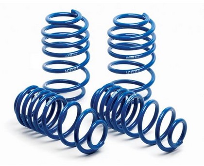 H&R Super Sport Springs - Lowers Front: 2.2