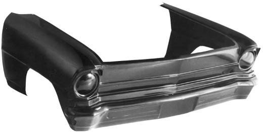 Harwood Fiberglass Body Kit -  Front End - Less Hood (Fits 66-67) :Race Use Only! Not Intended For Street Vehicles