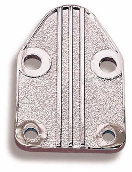 Holley Block-Off Plate for Fuel Pump - Mechanical Mounting Pad Cover