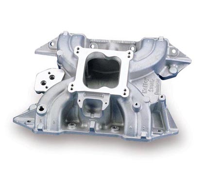 Holley Intake Manifold - Single Plane Design, Idle - 6000 RPM Power Band, Port H-2.12