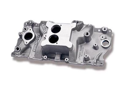 Holley Intake Manifold - EFI, High Rise Dual Plane Design w/ EGR, For Use w/ Aluminum Heads, Street/Strip Use Only