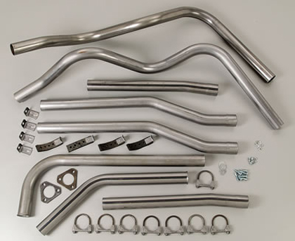 Hooker Dual Competition Manifold Back Exhaust System Kit