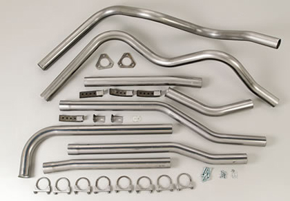 Hooker Dual Competition Manifold Back Exhaust System Kit