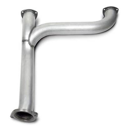 Hooker Exhaust Pipes - Y-Pipe (Aluminized) (Emissions Code 3-Amber) (Legal Only For Off-Highway/Racing Use) (For PN[2850])