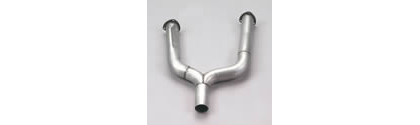 Hooker Exhaust Pipes - Y-Pipe (Aluminized) (Emissions Code 3-Amber) (Legal Only For Off-Highway/Racing Use) (For PN[2851])