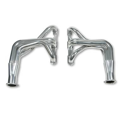 Hooker Super Compeition Header (Metallic Ceramic Coating) (Full Length Tube 1.75 in. x 25 in. O.D.) (Collector Size 3 in. O.D.) (Collector Length 10 in.) (Port Shape Same As Port) (Fits w/Angle Plug Heads)