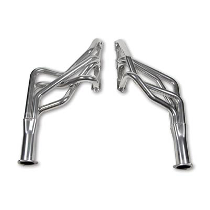 Hooker Super Compeition Header (Metallic Ceramic Coating) (Full Length Tube 1 5/8 in. x 30 in. O.D.) (Collector Size 3 in. O.D.) (Collector Length 10 in.) (Port Shape Same As Port) (Fits Angle Plug Heads)