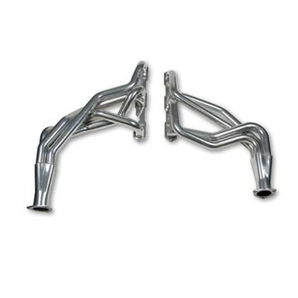 Hooker Super Compeition Header (Metallic Ceramic Coating) (Tube Size 1 5/8 x 30 O.D. in.) (Collector Size 2.5 O.D. in.) (Collector Length 8 in.) (Port Shape Same As Port) (Will Not Fit Angle Plug Heads)