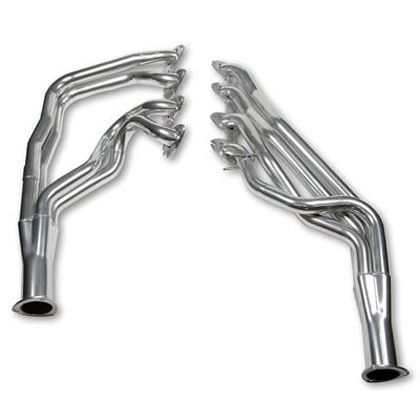 Hooker Super Compeition Header (Metallic Ceramic Coating) (Full Length Tube 1.75 in. x 33 in. O.D.) (Collector Size 3 in. O.D.) (Collector Length 10 in.) (Port Shape Same As Port) (w/o Oil Cooler)