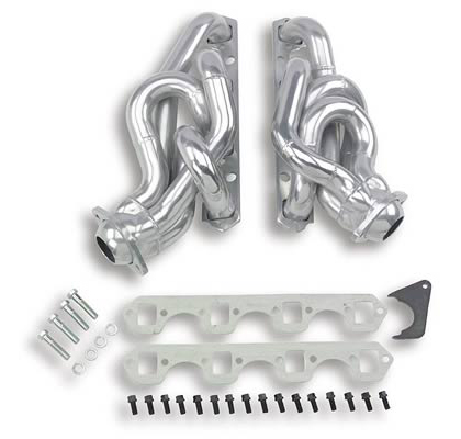 Hooker Street Force Emissions Compatible Header (Metallic Ceramic Coating) (Tube Size 1 5/8 in. O.D.) (Collector Size 3 in. O.D.) (Collector 3 in.) (Tuned Equal Length Shorty Style)