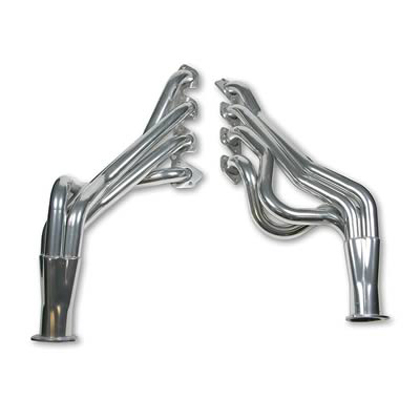 Hooker Emissions Compatible Header (Black Finish) (Tube Size 1 5/8 in.) (Collector Size 3 in.)