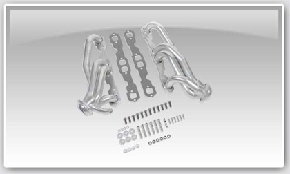 Hooker Emissions Compatible Header (Metallic Ceramic Coating) (Tube Size 1 5/8 in.) (Collector Size 3 in.)