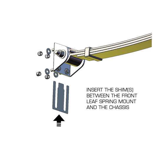 Hotchkis Mopar Thrust Angle Shims