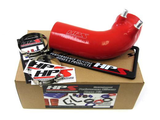 HPS Red Silicone Air Intake Hose Post MAF Tube - Red