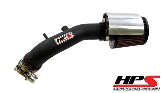 HPS Shortram Air Intake + Heat Shield Black 