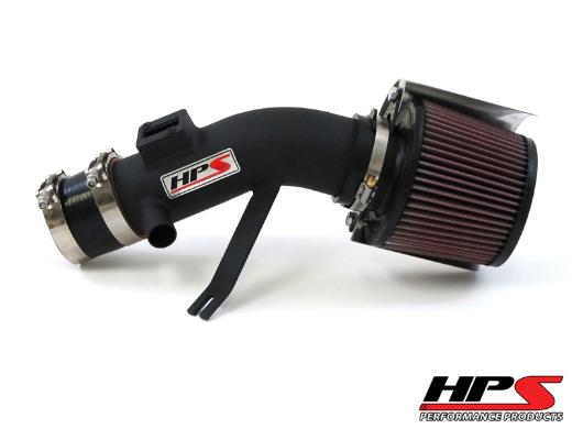 HPS Shortram Air Intake + Heat Shield Black 