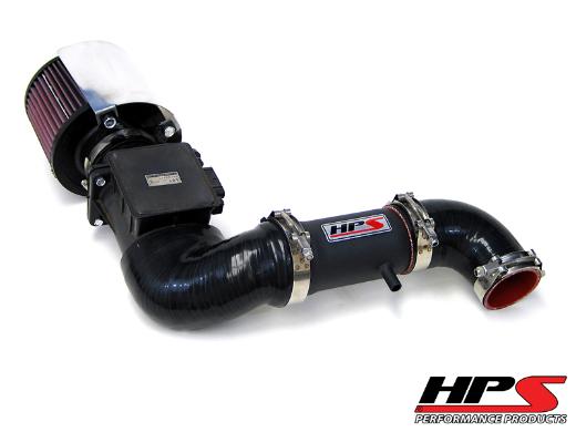 HPS Shortram Air Intake + Heat Shield Black 