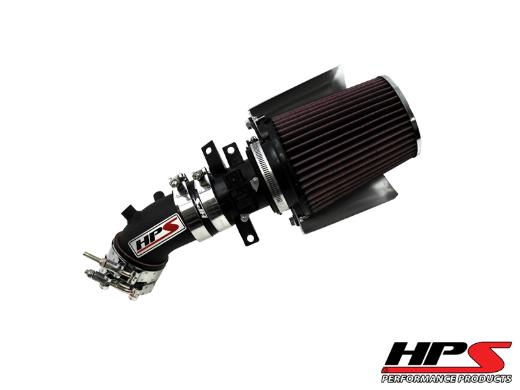 HPS Shortram Air Intake + Heat Shield Black 