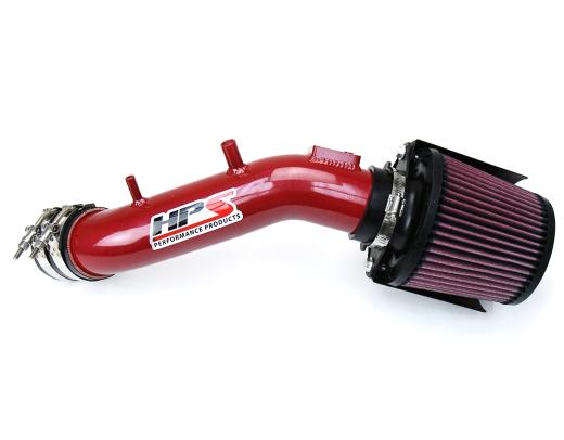 HPS Shortram Air Intake + Heat Shield Red 