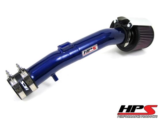 HPS Shortram Air Intake + Heat Shield Blue 