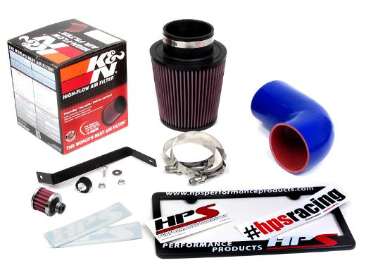 HPS Silicone Air Intake Kit Cool Ram Blue 