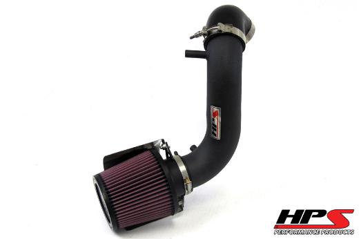 HPS Shortram Air Intake + Heat Shield Black 