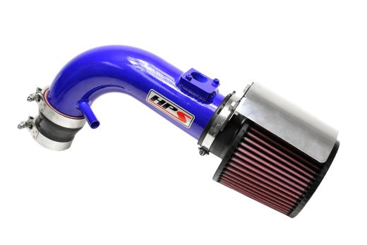 HPS Shortram Air Intake + Heat Shield Blue