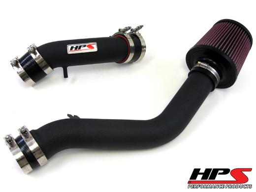 HPS Cold Air Intake Kit Long Ram Black 