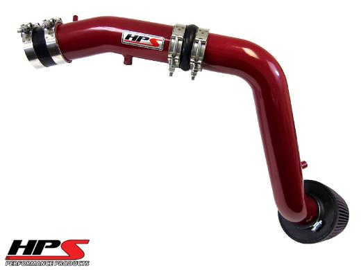 HPS Cold Air Intake (Converts to Shortram) Red 