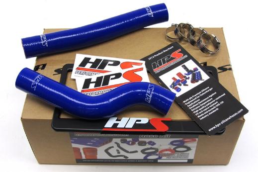 HPS Blue Silicone Radiator Hose Kit Coolant - Blue