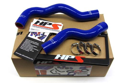 HPS Blue Silicone Radiator Hose Kit Coolant - Blue