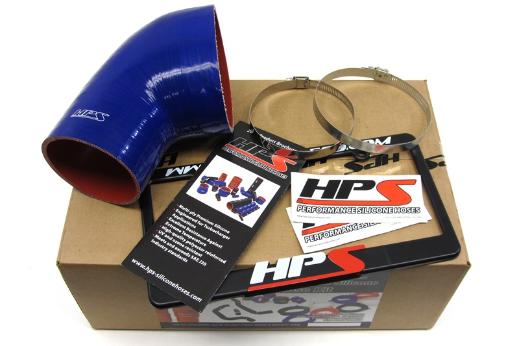 HPS Blue Silicone Air Intake Hose Post MAF Tube - Blue