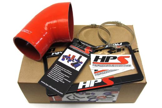 HPS Red Silicone Air Intake Hose Post MAF Tube - Red