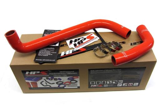 HPS Red Silicone Radiator Hose Kit Coolant - Red