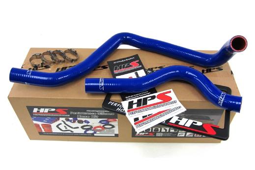 HPS Blue Silicone Radiator Hose Kit Coolant - Blue