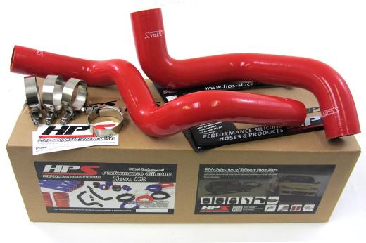 HPS Red Silicone Radiator Hose Kit Coolant - Red