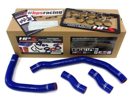 HPS Blue 3SGTE Silicone Radiator Hose Kit Coolant - Blue