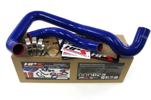 HPS Blue Silicone Radiator Hose Kit Coolant - Blue