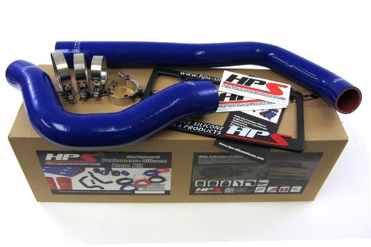 HPS Blue Silicone Radiator Hose Kit Coolant - Blue