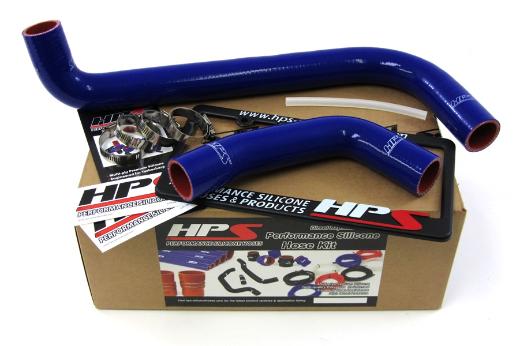 HPS Blue Silicone Radiator Hose Kit Coolant - Blue