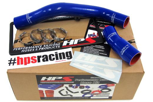 HPS Blue Silicone Radiator Hose Kit Coolant - Blue