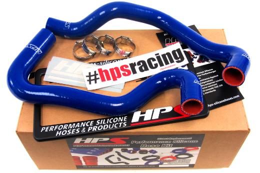 HPS Blue Silicone Radiator Hose Kit Coolant - Blue