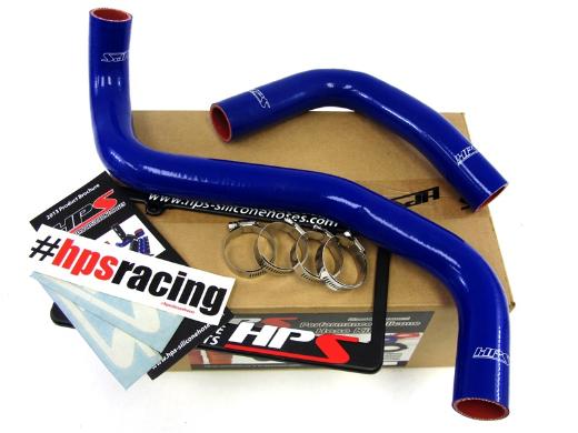 HPS Blue Silicone Radiator Hose Kit Coolant - Blue