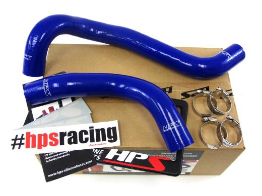 HPS Blue Silicone Radiator Hose Kit Coolant - Blue