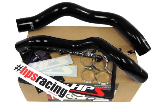 HPS Black Silicone Radiator Hose Kit Coolant - Black