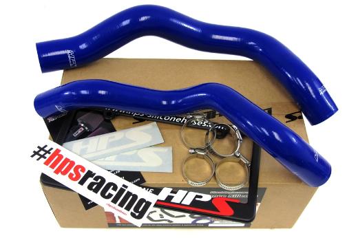 HPS Blue Silicone Radiator Hose Kit Coolant - Blue