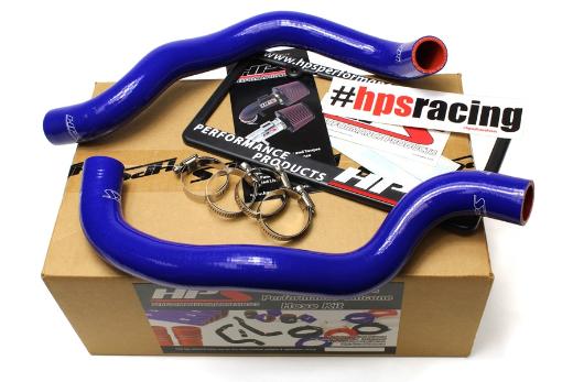 HPS Blue CL7 Silicone Radiator Hose Kit Coolant - Blue